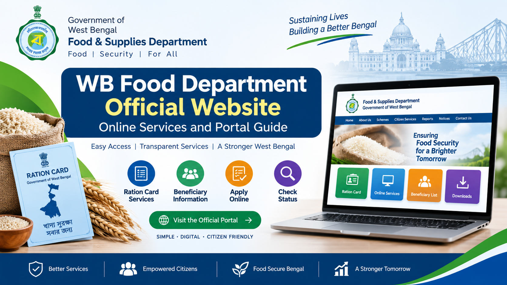 WB Food Department Official Website: Online Services and Portal Guide